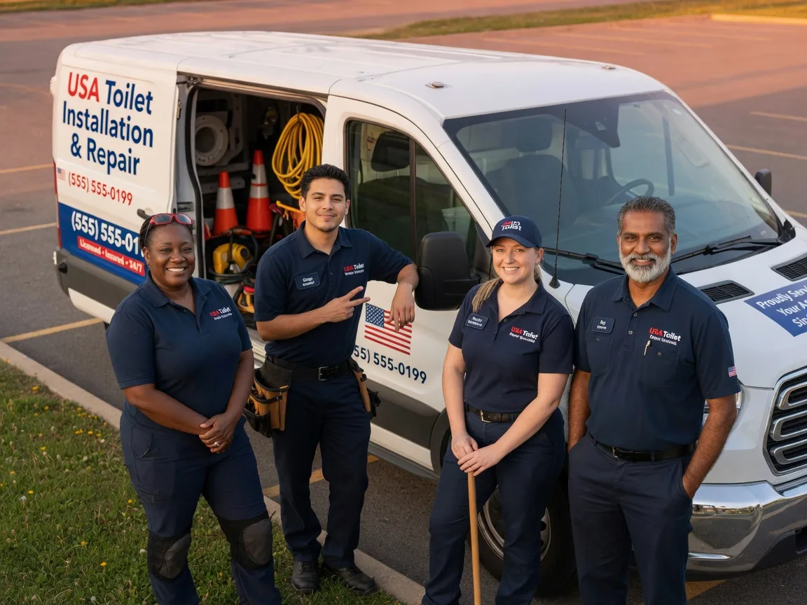 Toilet Installation company in Newark, IL